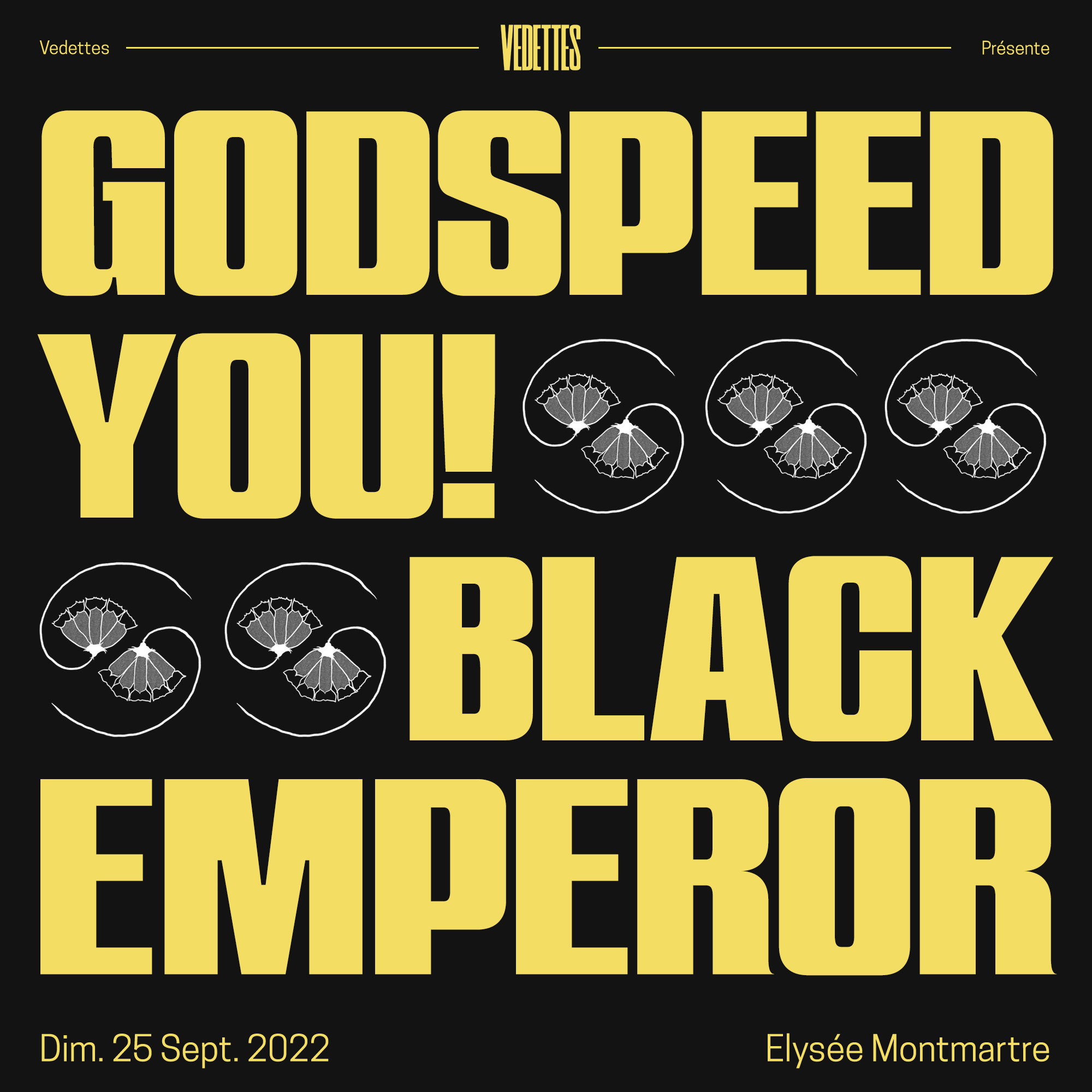 GODSPEED YOU! BLACK EMPEROR Elysée Montmartre